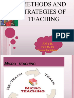 METHODS OF TEACHING Lesson 4