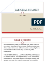 MULTINATIONAL FINANCE chp1