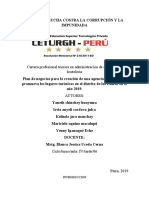 Plan Empresarial para La Creacion de Una Age Cia de Viajes en El Distrito de Las Lomas