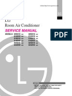 Room Air Conditioner: Service Manual