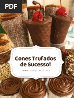 Cones Trufados de Sucesso