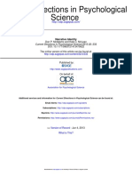 Science Current Directions in Psychological: Narrative Identity