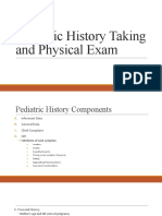 Pediatric History Taking and Physical Exam