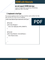 Hibernate Does Not Support JSONB Data Type