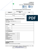 Informe Simulacro