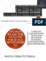 Exploratory Factor Analysis