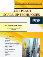 Pilot Plant Scale-Up Techniques