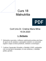 Curs 18,19 Malnutritia Si Rahitismul