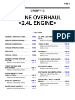 Engine Overhaul : Group 11B