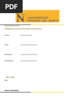 Estructura Del Informe