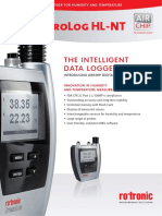 The Intelligent Data Logger.: Innovation in Humidity and Temperature Measurement