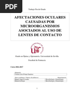 Afectaciones Oculares Causadas Por Microorganismos Asociados Al Uso de Lentes de Contacto