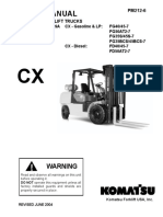 CX20 Manual de Partes PDF