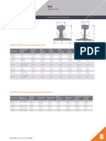 Special Rail Dimensions and Properties PDF