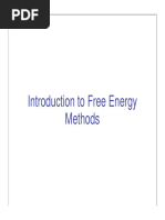 Introduction To Free Energy Methods