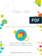 HTML y CSS