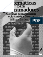 Matemáticas para Programadores - William Barden, Jr. - 1ra Edición PDF