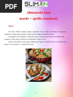 Alimentatia Lunii Martie Aprilie Standard