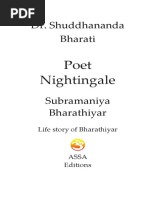 Poet Nightingale: Dr. Shuddhananda Bharati