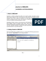 Procedure: Introduction To SIMULINK AM Modulation and Demodulation