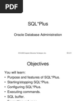 SQL Plus: Oracle Database Administration