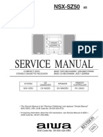 Service Manual: NSX-SZ50