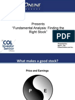 Fundamental Analysis Seminar