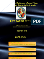 Ley #1178 SAFCO