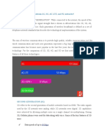 What Are The Differences Between 2G, 3G, 4G LTE, and 5G Networks?