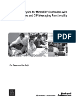 L05 - Advanced PLC Topics For Micro800Ö Controllers With Motion Capabilities and CIP Messaging Functionality - Lab Manual