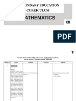 Mathematics Class 12 Sy (Kerala)