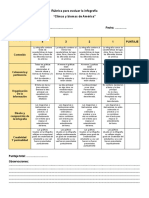 Rúbrica para Evaluar La Infografía