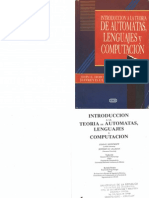 Hopcroft Ullman - Int. A La Teoria de Aut Matas Lenguajes y Computaci N - by Santirub