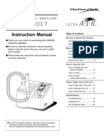 Instruction Manual: Omron Ultrasonic Nebuliser