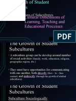 Ed - SDE Report For Growth of Students Subcultures, Etc - 1920