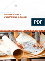 Master of Science in Urban Planning and Design PDF