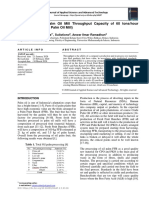 Identification of Palm Oil Mill Throughput Capacity of 60 Tons/hour (Case Study at XYZ Palm Oil Mill)