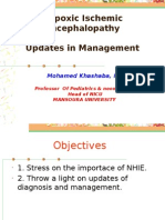 Hypoxic Ischemic Encephalopathy Updates in Management