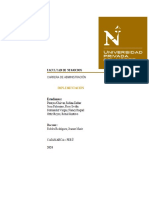 Diagrama de Gantt Floreria Rosaderos