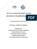 Comunicación en Los Procesos de Globalización