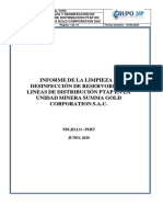 Informe #02 de Limpieza y Desinfeccion Ptap Mina El Toro - JJP