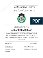 Seminar Paper of Air and Space Law