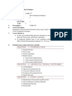 COMP 577 - Soft Computing Techniques: Chapter - 1: Introduction