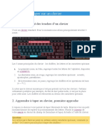 Apprendre À Taper Sur Un Clavier