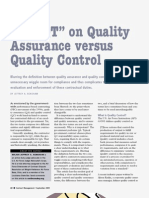 Qa Verses QC