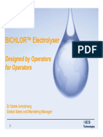 BICHLOR™ Electrolyser: Designed by Operators For Operators