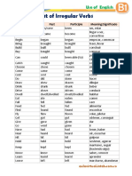 Lista de Verbos Ingles-Español