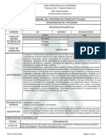 Tecnologo en Mecanizacion Agricola Version 100