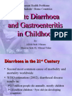 Acute Diarrhoea and Gastroenteritis in Childhood - Masrina and Afifah