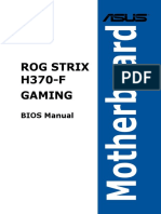 Rog Strix H370-F Gaming: BIOS Manual